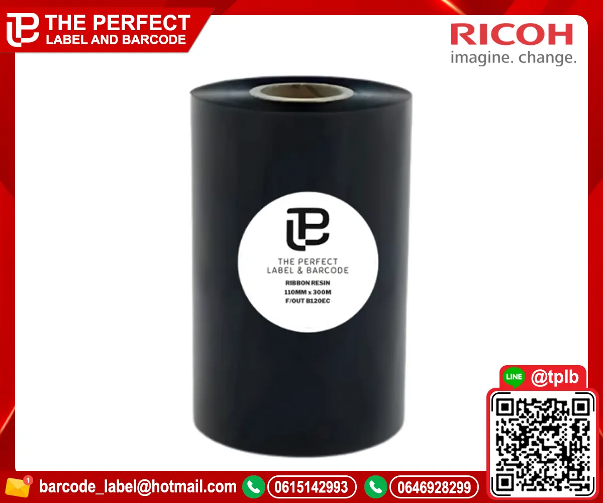 Ribbon-Ricoh-Resin-B120EC